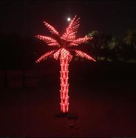 Outdoor RGB-Controller LED Kokospalme Licht für Garden Resort Hotel Landschafts beleuchtung Weihnachten Halloween Dekorationen