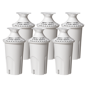 Lot de 6 filtres à <span class=keywords><strong>eau</strong></span> de rechange pour pichets et distributeurs <span class=keywords><strong>Brita</strong></span> Classic OB03 Mavea 107007 35557 Stock US Direct Usine - Product Image 1