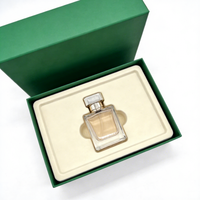Boîtes de parfum personnalisées de luxe en carton rigide faites à la main avec logo, pour emballage cadeau cosmétique et bougies, avec mousse de protection