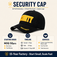 Casquette de baseball en sergé avec broderie 3D OEM ODM, certifiée BSCI, pour uniforme de personnel, casquette de marque, MOQ 50, échantillon rapide en 3 jours