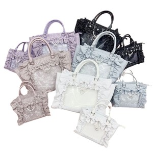 Bolso de Hombro Japonés AnkRouge para Hombre, con Volantes, Lazo de Piel, Cierre de Cremallera, Mediano, Estilo Portátil, Insignia Crosswalm, Verano 2024, Poliéster - Product Image 5