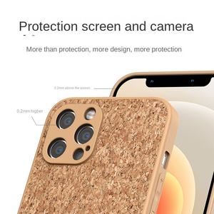 ODM in legno natura eco-friendly Anti-caduta copertura protettiva dissipazione del calore Shell del <span class=keywords><strong>telefono</strong></span> cellulare aggiornamento per iPhone 16/15 - Product Image 5