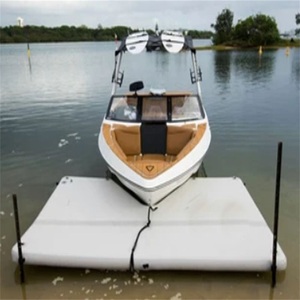 Multi-Functional Inflatable Water Floating Island Inflatable <strong>Pontoon</strong> Dock for Jet Ski Boat and Small Aircraft Mooring - Product Image 3