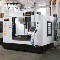 Centro de Mecanizado Vertical CNC VMC1160 de China con Husillo BT40 de 8000 RPM