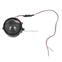 AEF1 Phare LED Devil Eye pour voiture, 6 modes de lumière, contrôle de l'ambiance dans la voiture, phare universel pour moto