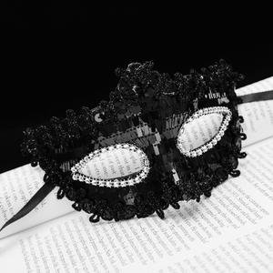 Mode <span class=keywords><strong>Prom</strong></span> Party Eyemask Kant Halloween Feestmasker Decoratie Rekwisieten Thema Evenement Vrouwen Bal Masker Make-Up Bal Masker - Product Image 4