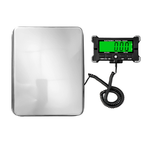 하이 퀄리티 200kg 120 kg LCD 디지털 휴대용 우편 저울 전자 플랫폼 계량 저울 스테인레스 스틸 바닥 저울 - Product Image 5