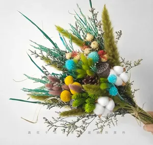 Bouquet de fleurs séchées naturelles de haute qualité pour la décoration de la maison, fleurs et plantes préservées éternelles - Product Image 6