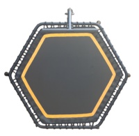 Trampolín plegable para interiores y exteriores, equipo de Fitness para saltar, Mini trampolín para ejercicio físico y gimnasia