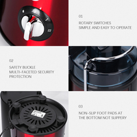 Raf Sap Extractor 1000W Roestvrijstalen Gereedschapskop Met 18000Rpm Motortoerental 450Ml Capaciteit Laag Geluidsniveau En Gemakkelijk Schoon Te Maken