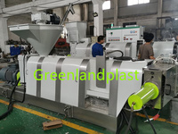 Machine de recyclage de film plastique de rebut pour la pelletisation