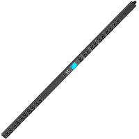 PDU intelligent C39 avec 42 prises, interrupteur hydraulique double, surveillance et contrôle à distance, équipement de distribution d'énergie haute puissance C13+C19