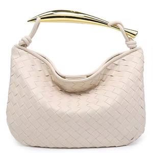 Bolso de Mano de Metal Sólido para Mujer, Estilo Sardina, Hecho a Mano, Personalizado OEM, Tendencia 2025, Bolso Bandolera Tejido a Mano, Cierre Abierto, Venta al por Mayor - Product Image 6