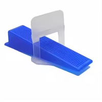 Système de nivellement de carreaux en plastique moderne Clips entretoises accessoires 1mm 1.5mm 2mm prix d'usine pour une utilisation en appartement