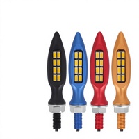 Clignotants universels miniatures à LED en forme de balle pour moto, 12V, pour véhicules électriques OLIVER