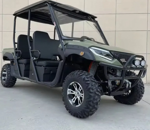 Vehículo Utilitario Eléctrico de Alto Rendimiento para Granja 4x4, con Batería de Litio de 10kW, 4 Asientos, Plataforma Abatible, Automático, Plástico, ODM - Product Image 1