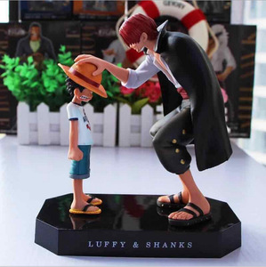 Meilleures ventes <span class=keywords><strong>2021</strong></span> Produit personnalisé OME PU PVC Vinyle Plastique Mange Figure Deter One Pieced Luffy Shanks Anime Action Figure Jouets - Product Image 3