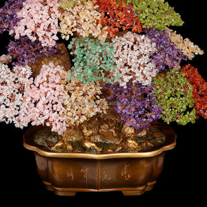 Albero della Fortuna in Cristallo Naturale Grezzo Fatto a Mano, Albero dei Soldi per Guarigione dei <span class=keywords><strong>Chakra</strong></span>, Decorazione Feng Shui e Tendenza Moda - Product Image 3