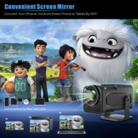 HY320 300Ansi 1080P lumens mini projecteur Nouveau Smart Android Home cinéma 1080P LCD portable mini HY320 projecteur