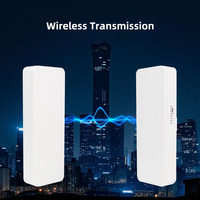 Pont sans fil extérieur haute puissance Point-à-point Réseau WIFI AP Relais Gigabit 5km Connexion un-vers-plusieurs Easyboost WB5891F