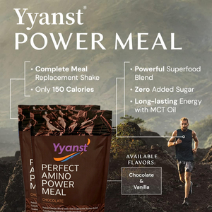 Chocolate Perfect Amino Power Meal Powder, Mezcla de Proteínas con 8 Aminoácidos Esenciales, Suplemento Nutricional Diario para Adultos, Belleza y Fitness - Product Image 2