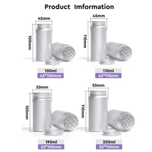 Customized Metal Packaging Cans <b>Container</b> Tins for Medicine Round Bottles for <b>Pills</b> Aluminum Tins Boxes for Tablets - Product Image 4