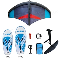 Tabla de Wingfoil Inflable de Carbono OEM de Fábrica, Diseño Modular, Resistente al Agua Salada, Ideal para Principiantes, Ligera