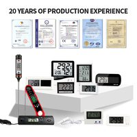 Termometer daging Digital nirkabel Industri luar ruangan, termometer dapur rumah tangga, termometer daging Digital, peralatan kustom pabrikan