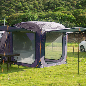 Carpa de Exterior Automática Plegable para 6-8 Personas, Protección UV, Doble Capa de Poliéster, Toldo Trasero para Coche, Refugio para Acampar - Product Image 1