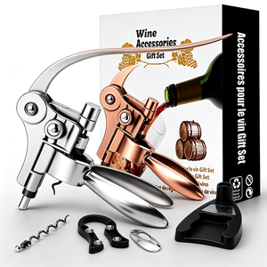 Cavatappi a Forma di Coniglio in Lega di Zinco per Uso Domestico, Set Completo di Accessori per Aprire Bottiglie di <span class=keywords><strong>Vino</strong></span> per Feste - Product Image 5