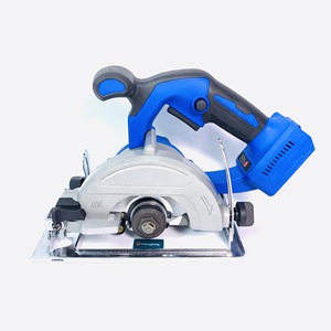 5 Inch Brushless Lithium Circular Saw Rechargeable Cordless Circular Saws Portable <b>Cutting</b> Tools <b>Machine</b> Dark Blue C01 - Product Image 1