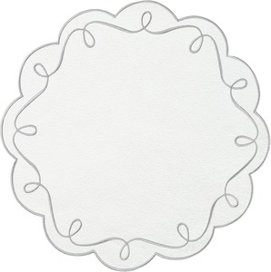 DAMAI Partyzubehör: Runde gewebte Tischsets mit Wellenrand für Hochzeiten und Esstische - Product Image 5