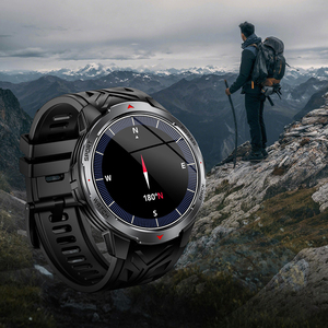 นาฬิกาอัจฉริยะสำหรับกีฬากลางแจ้ง EDS KT88 พร้อมเข็มทิศ แบตเตอรี่ 1100mAh กันน้ำ 3ATM หน้าจอขนาดใหญ่ 1.7 นิ้ว โหมด SOS บลูทูธ 5.3 รองรับโหมดกีฬาหลากหลาย ผลิตในจีน - Product Image 1