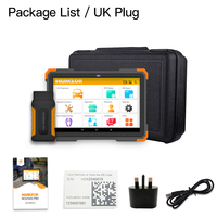 Humzor-herramientas de diagnóstico de coches, dispositivos de escáner OBD ND366E para todos los coches con tableta resistente