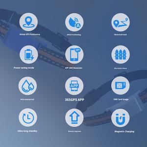 Factory Direct GPS Pet Tracker Echtzeit-Position ierungs halsband für Katzen Hunde Anti-Loss-Gerät mit Android IOS GSM GPRS Position ierung - Product Image 6