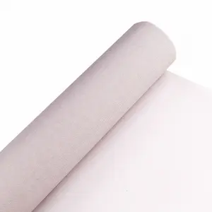 Leere reine Baumwoll stoff rolle zum Malen von Inkjet-Leinwand Polyester rolle einfaches wasserdichtes Kunst-Leinwand papier