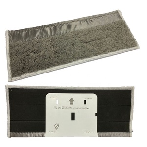 Almohadilla lavable en seco de microfibra gris, paño de mopa para <span class=keywords><strong>Robot</strong></span> iRo Bot M6, repuestos de <span class=keywords><strong>Robot</strong></span> Braava al vacío, OEM para casa de aspiradora - Product Image 1