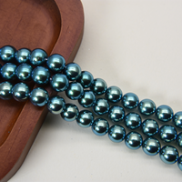 Perles de verre de 3 à 16 mm, gamme complète, fournisseur unique, perles rondes en vrac pour la fabrication de colliers, bracelets et bijoux