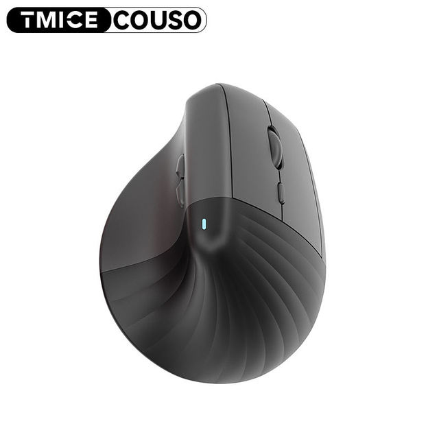 Rechargeable Ergonomic Mouse - Type-C Charging, 500mAh Battery, 2 Months Working Time