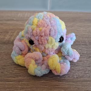 100% hecho a mano bebé ganchillo Amigurumi Mini Animal relleno <span class=keywords><strong>pulpo</strong></span> muñeca tejer <span class=keywords><strong>pulpo</strong></span> Amigurumi ganchillo juguetes de peluche regalos de bebé - Product Image 4