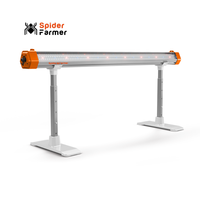 Lampe de culture LED Spider Farmer Under Canopy 100W, spectre complet, triple surface, couverture ultra large, gradation intelligente