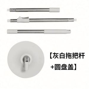 Serpillère plate en microfibre pliable en acier avec seau essoreur automatique pour nettoyage domestique mains libres du fabricant - Product Image 5