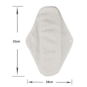 Coussinets menstruels féminins OEM Coussinets en tissu pour menstruations Coussinets menstruels réutilisables Serviette hygiénique biologique - Product Image 5