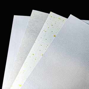 Papier autocollant texturé en lin mat imprimable par jet d'encre FX, format A4, feuille de papier vierge beige, étiquette artisanale pour imprimante laser et jet d'encre - Product Image 1