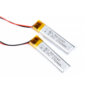 Wly 501035 501040 501240 551240 601145 130mAh 170mAh 200mAh 230mAh 250mAh 300mAh pin <span class=keywords><strong>lithium</strong></span> <span class=keywords><strong>polymer</strong></span> cho tai nghe đeo cổ - Product Image 1