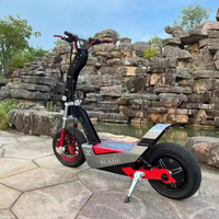 Patinete Eléctrico Plegable QS Racing, Motor de 15000W, Neumático Grueso de 16 Pulgadas, Batería de 72V 40AH 50AH 60AH, Patinete Eléctrico Plegable Blade GT Rápido
