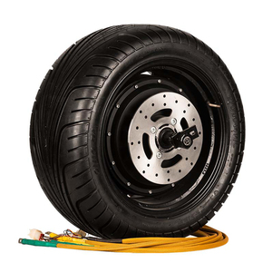 Motor de buje BLDC de alto rendimiento personalizable para motocicleta, para neumático súper ancho de 14 pulgadas-7.5, con buje de llanta desnuda para neumático súper ancho de 14 pulgadas-7.5 - Product Image 5