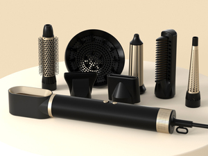 Máy làm xoăn và duỗi tóc tự động 11 trong 1 không chổi than, cảm ứng nhiệt NTC, ion âm, máy tạo kiểu tóc nóng một bước, máy sấy tóc chuyên nghiệp - Product Image 5