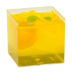 Gobelet à pudding haute transparence, gobelet à lait double paroi, résistant aux hautes températures, boîte de rangement transparente OEM avec couvercle - Product Image 2