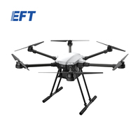 Kit de drone hexacoptère EFT X6100 PNP avec moteurs préinstallés, empattement de 1000 mm, étanche, modulaire, pour inspection industrielle